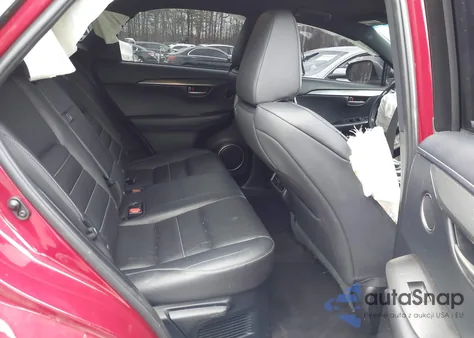 2015 Lexus Nx 200T F Sport z USA, uszkodzony, nr VIN JTJBARBZ6F2008040